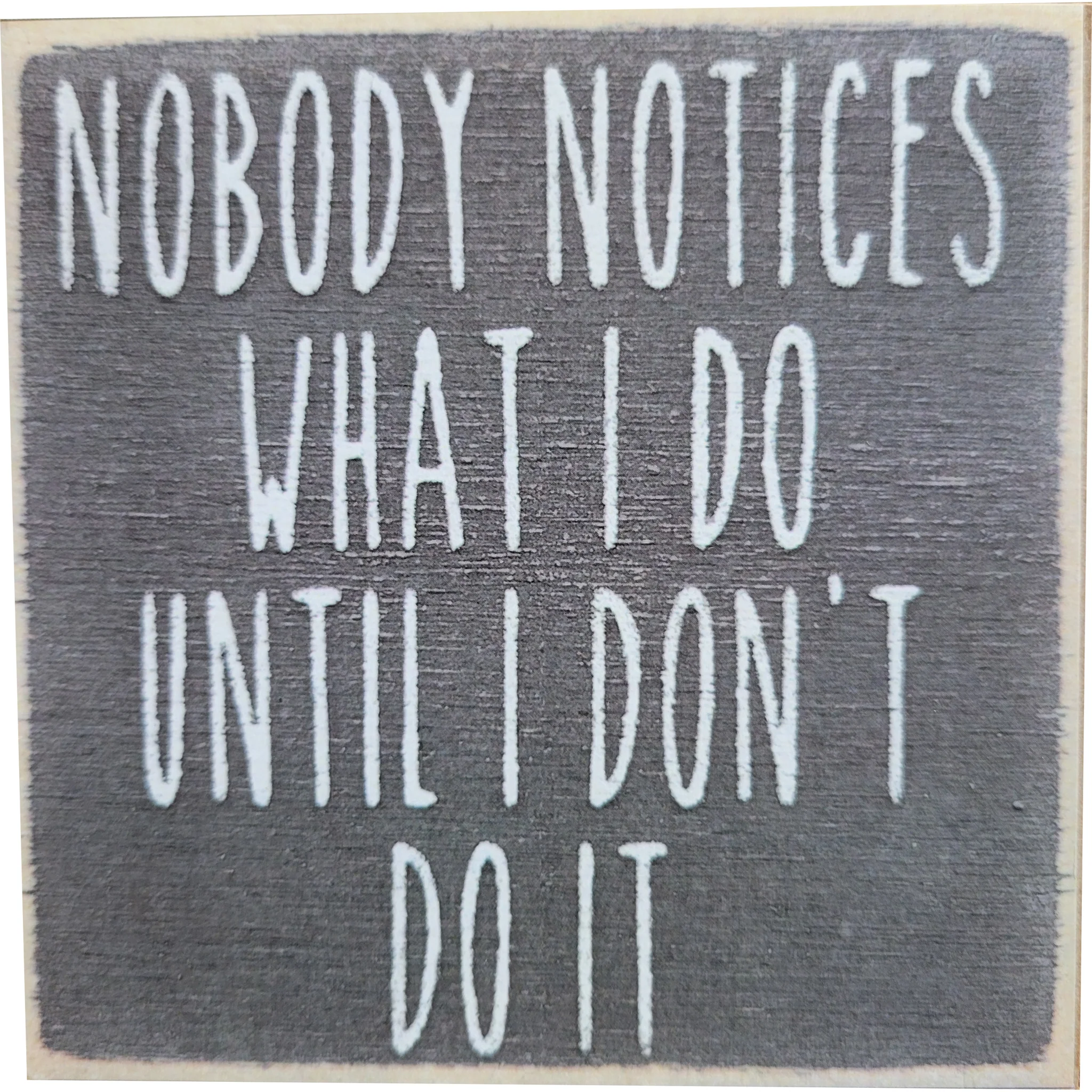 Print Block Sign 4"x4" Assorted Designs - Image 59