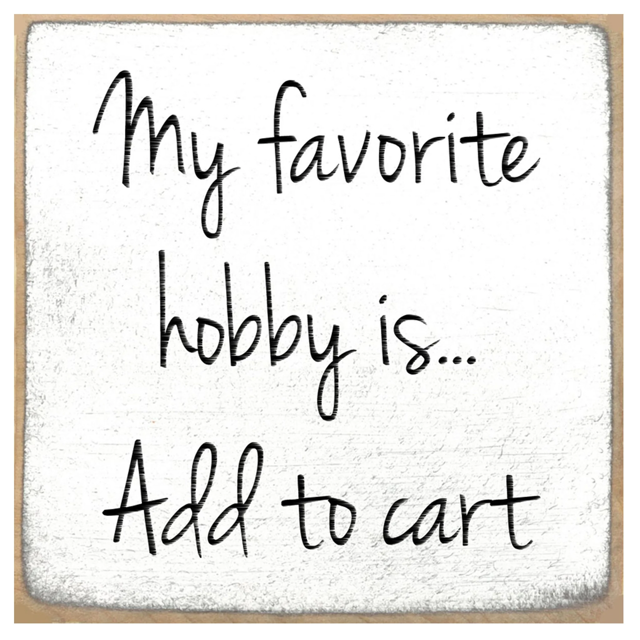 Print Block Sign 4"x4" Assorted Designs - Image 63