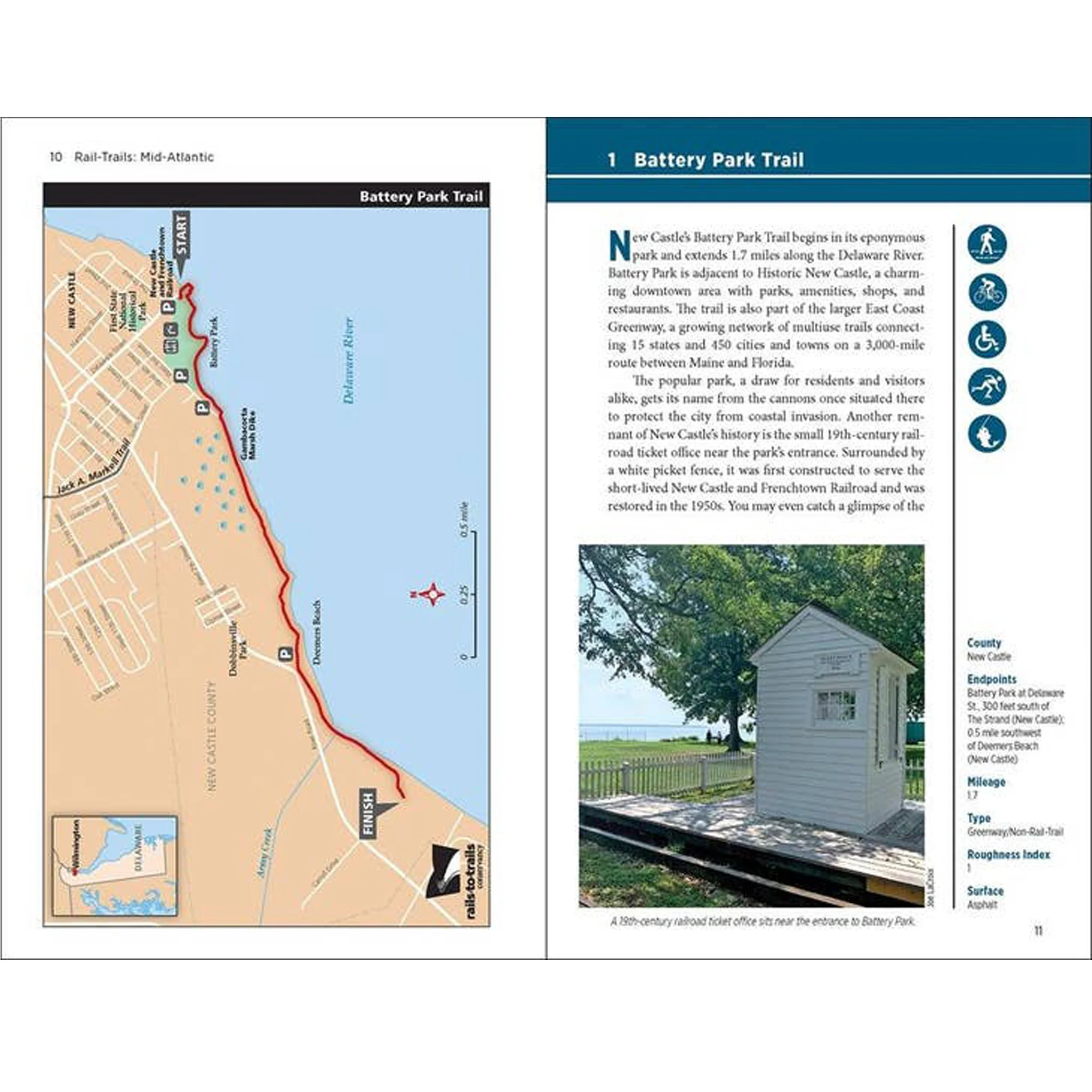 Rail-Trails Mid-Atlantic Book - Image 2