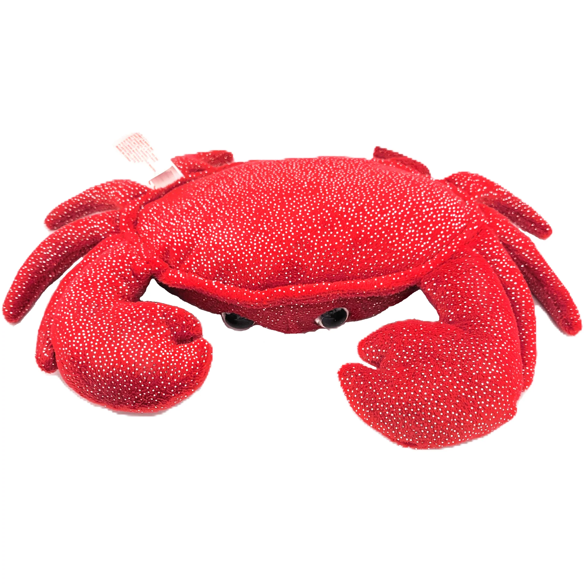 Red Glitter Crab Plush Toy - Image 2