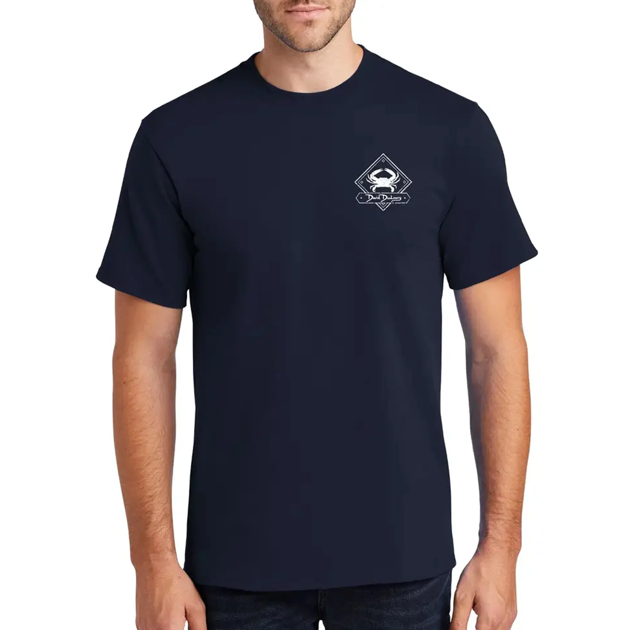 Red, White & Blue Crab Navy T-Shirt - Image 4