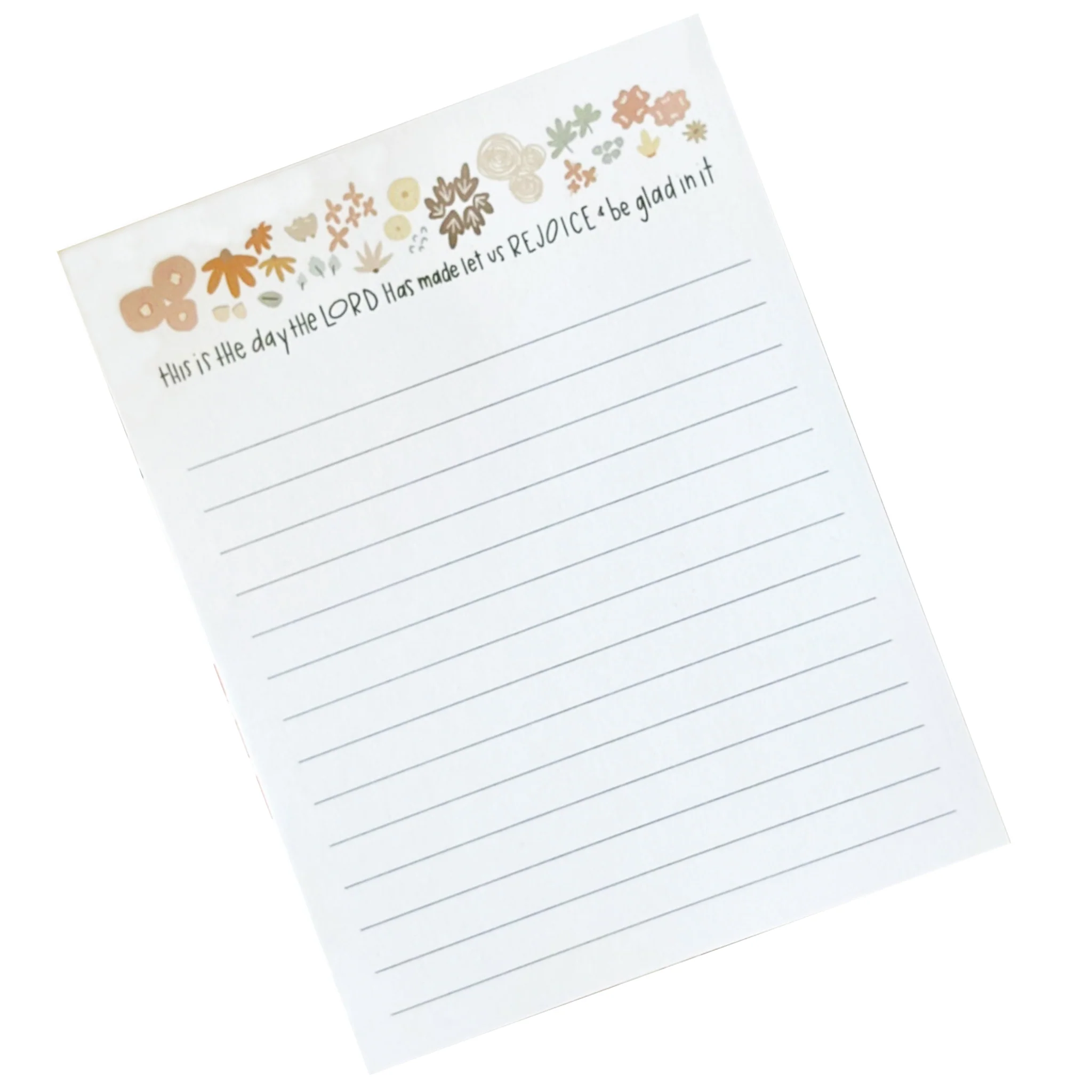 Rejoice & Be Glad In It Notepad