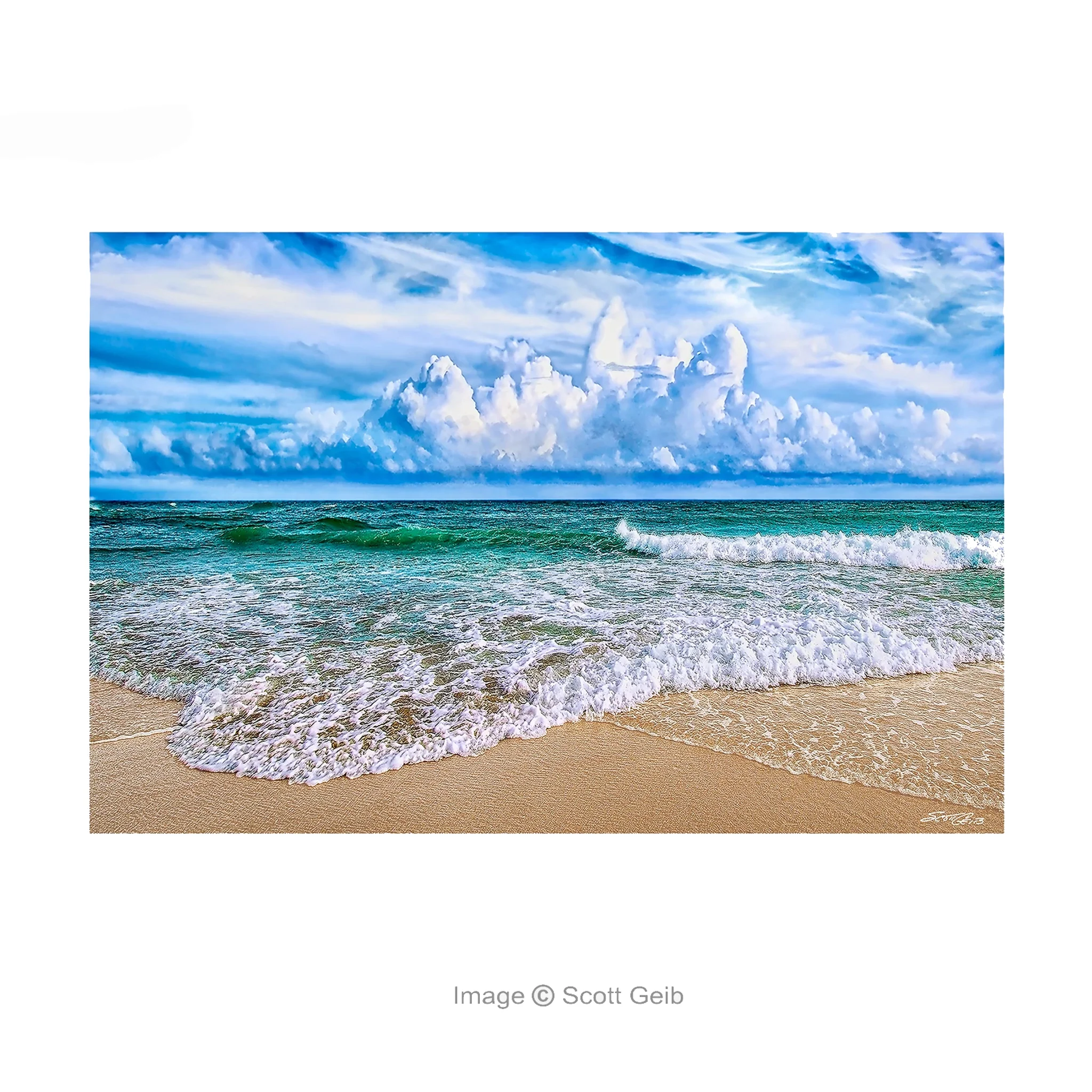 Shore Currents Note Card