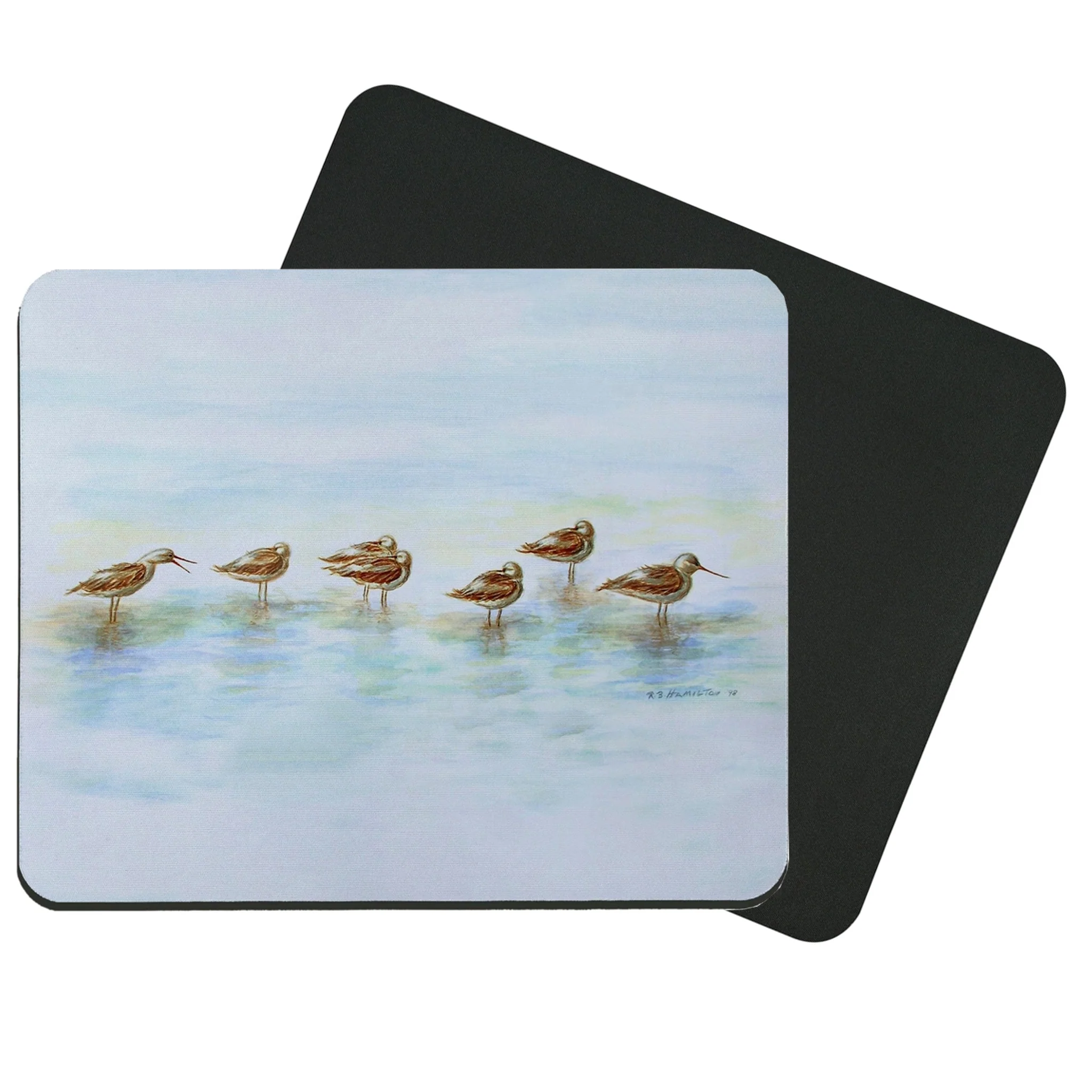 Shorebirds Neoprene Mouse Pad - Image 2