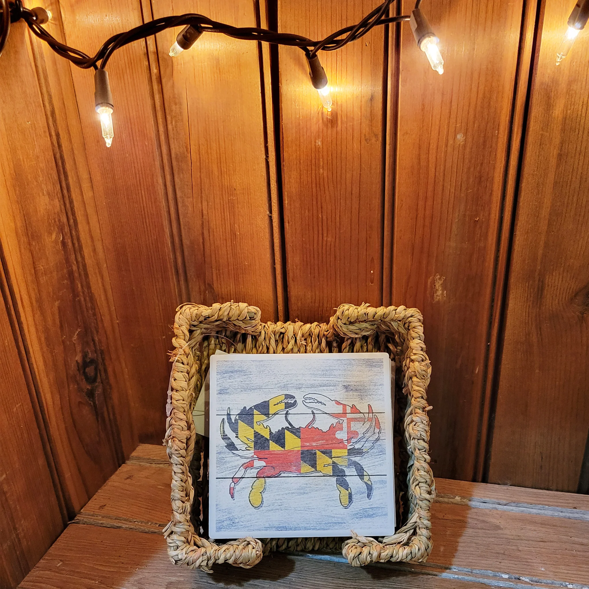 Square Coaster Holder Assorted Designs - Image 5