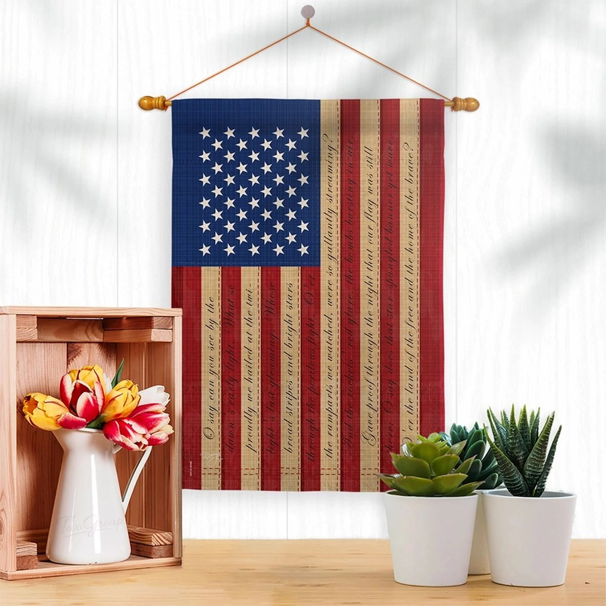 Star Spangled American (Sleeve) Flag - Image 5