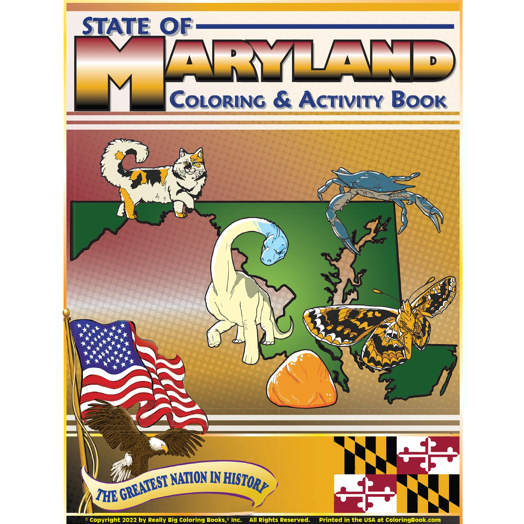 State of Maryland Coloring and Activity Book