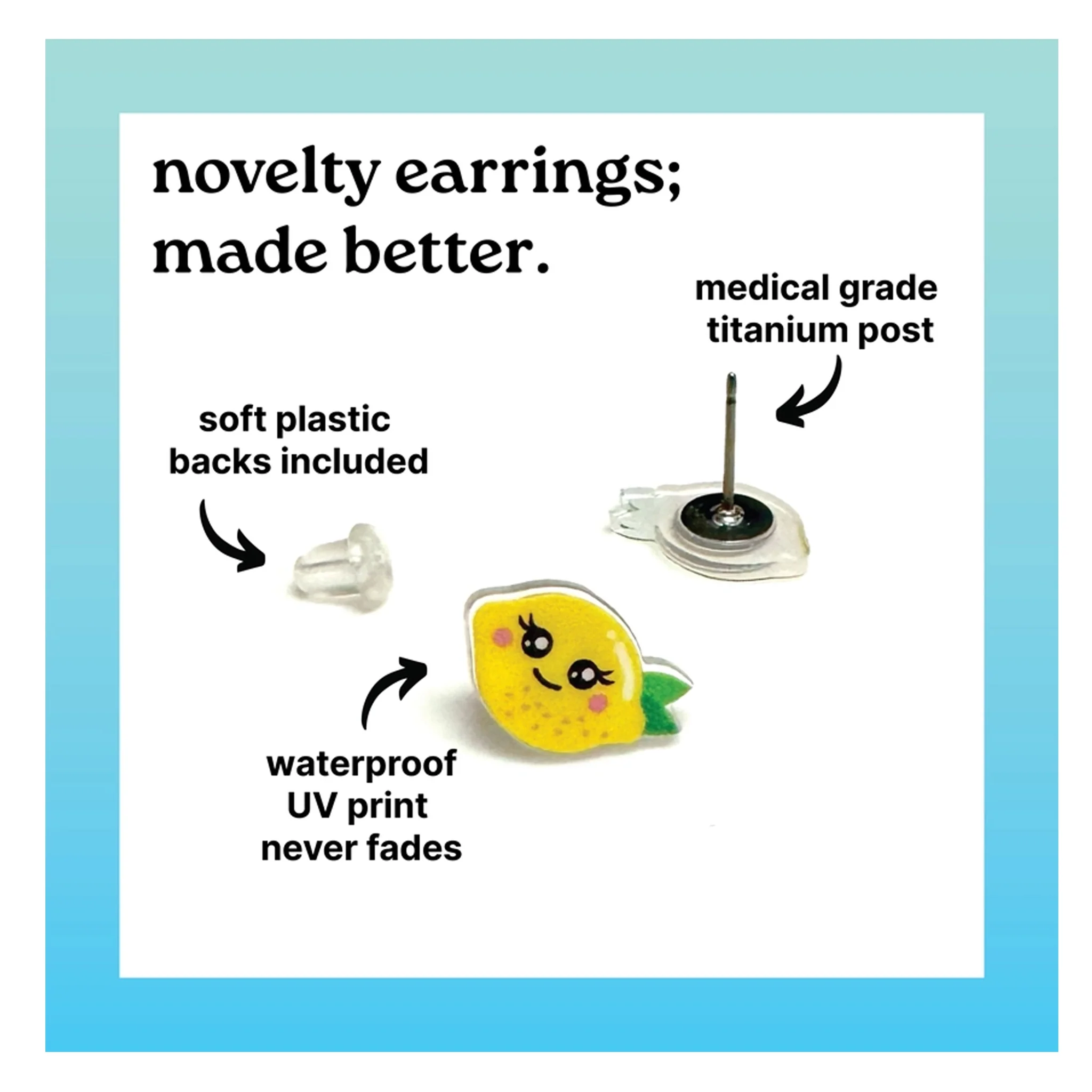 Lilliput Post Earrings Assorted Designs - Image 95