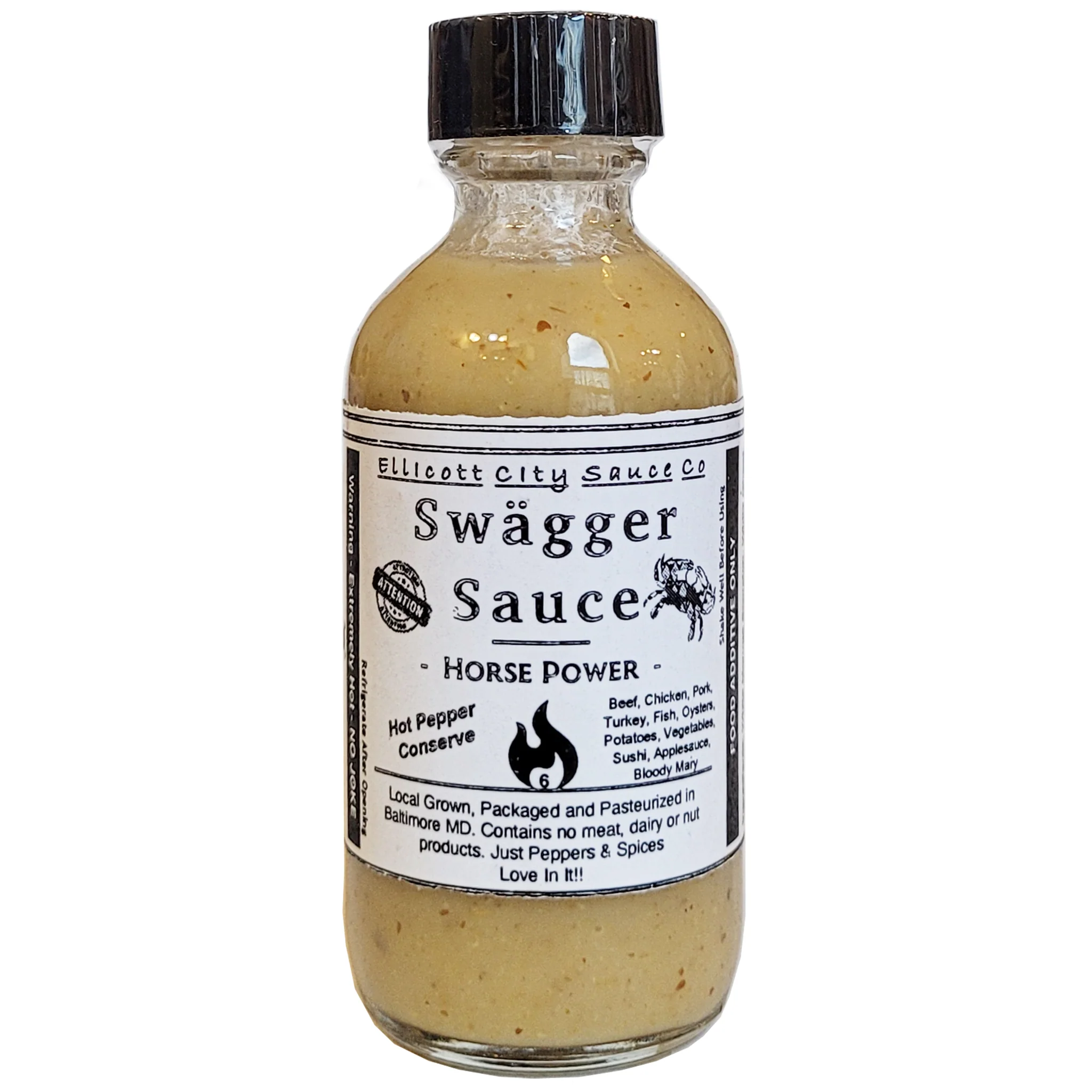 Swägger Sauce (hot pepper sauce conserve) - Ellicott City Sauce Co. - Image 5