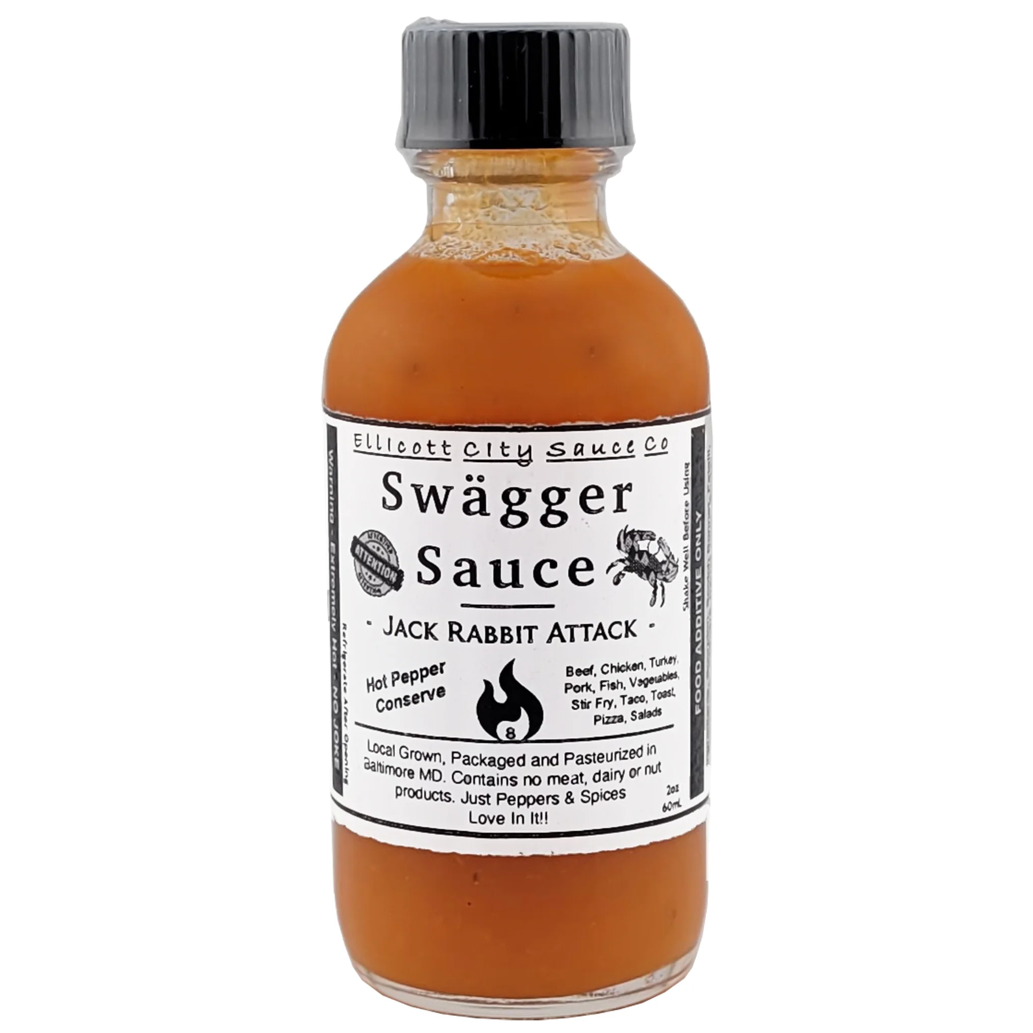 Swägger Sauce (hot pepper sauce conserve) - Ellicott City Sauce Co. - Image 6