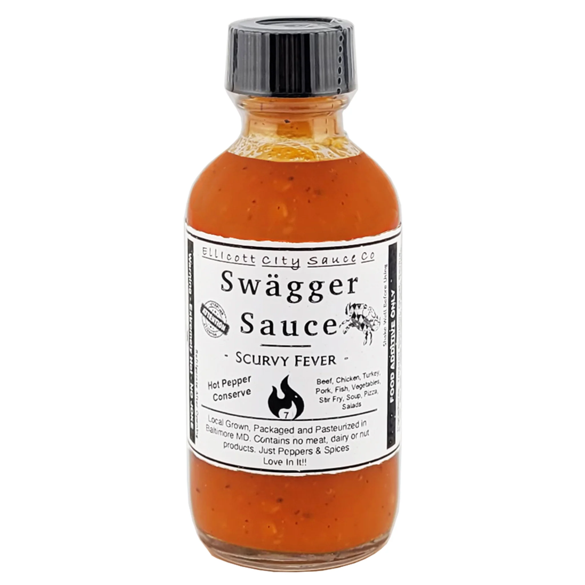 Swägger Sauce (hot pepper sauce conserve) - Ellicott City Sauce Co. - Image 9