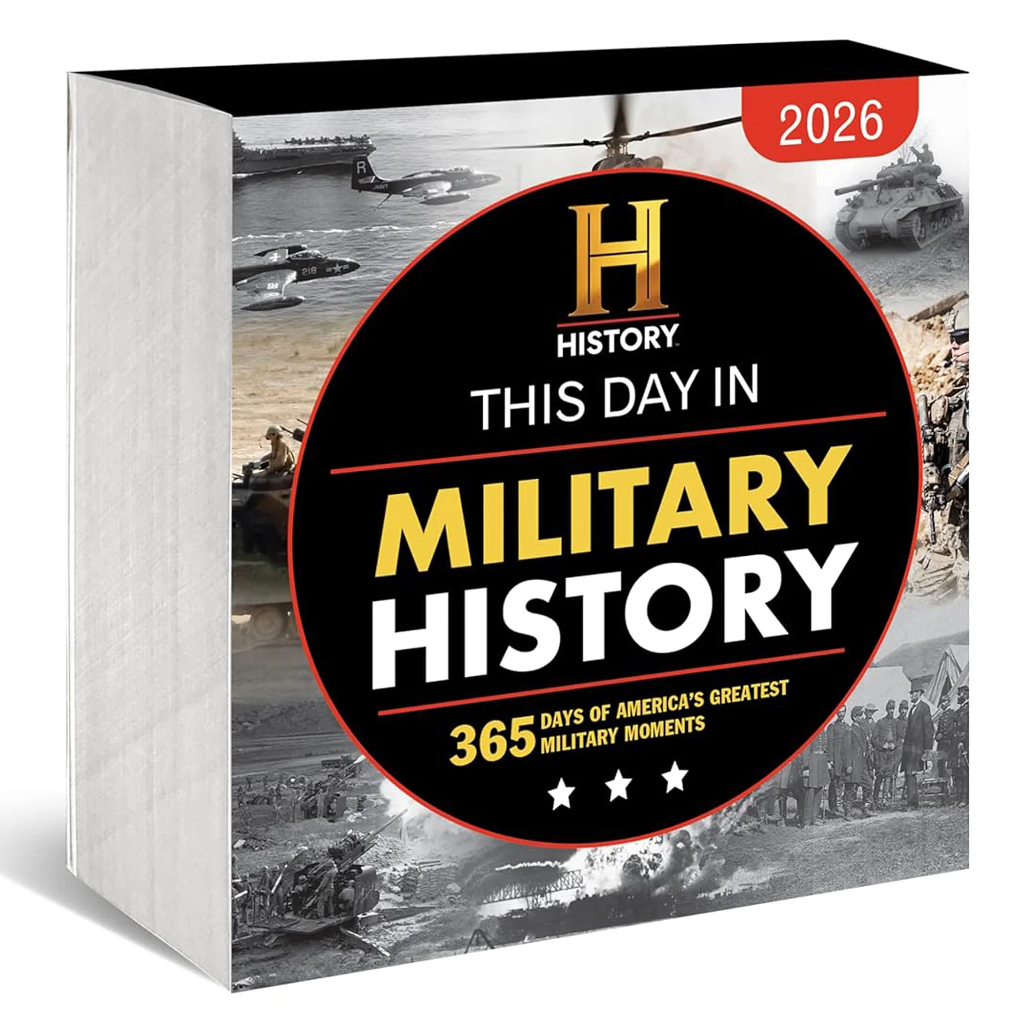 This Day in Military History 2026 Boxed Calendar History Channel *SALE*