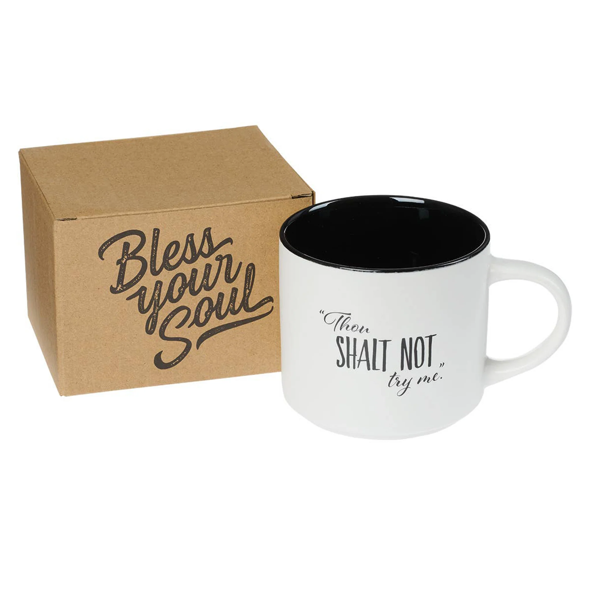 Thou Shalt Not Try Me Coffee Mug - Image 3