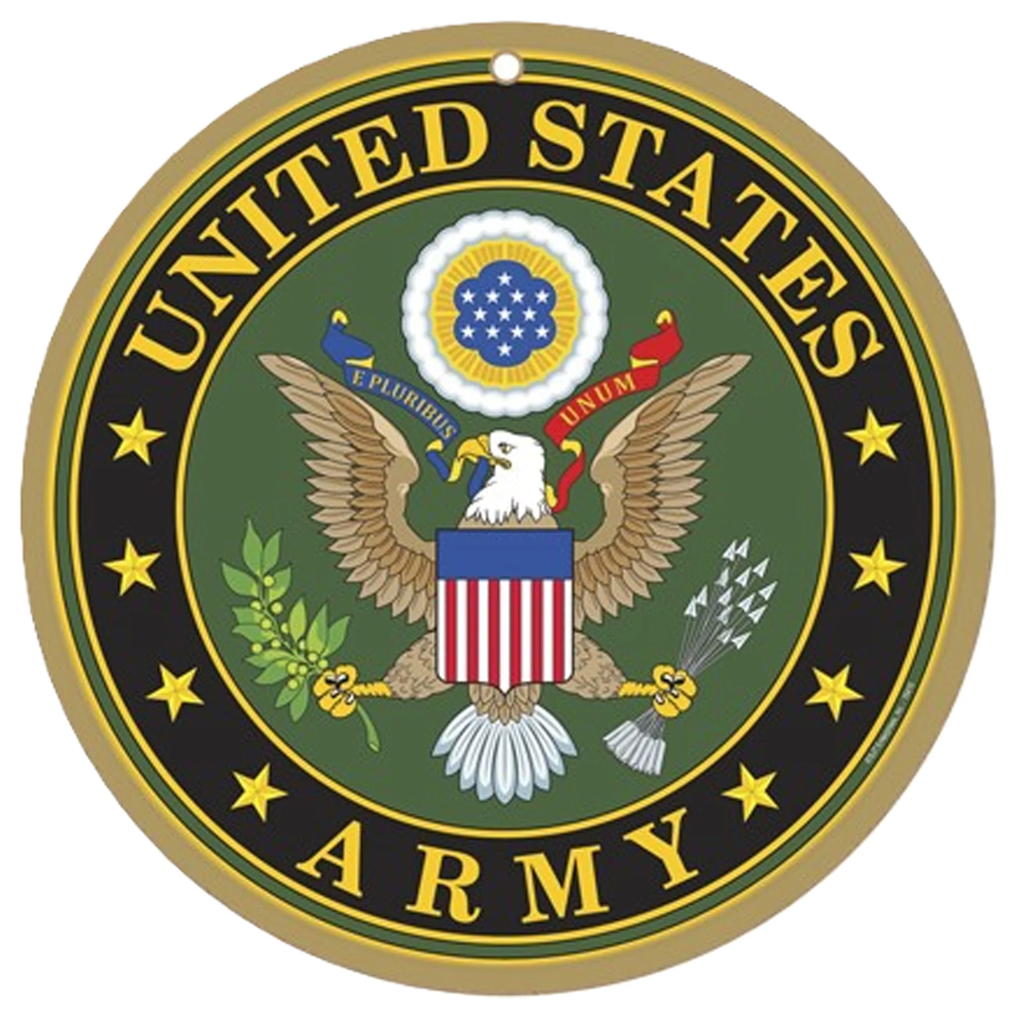 United States Army Logo 10" Wood Sign