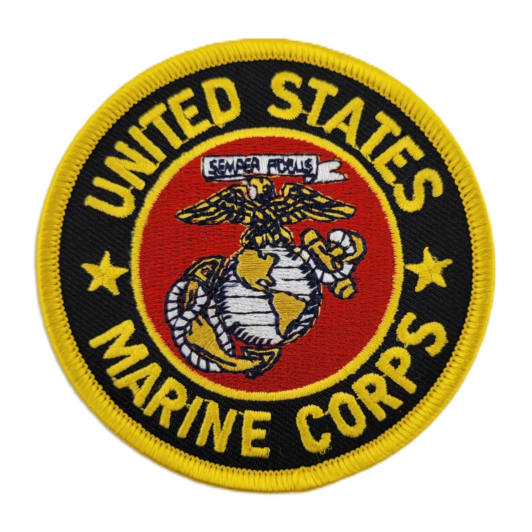 United States Marine Corps Embroidered Round Seal Patch