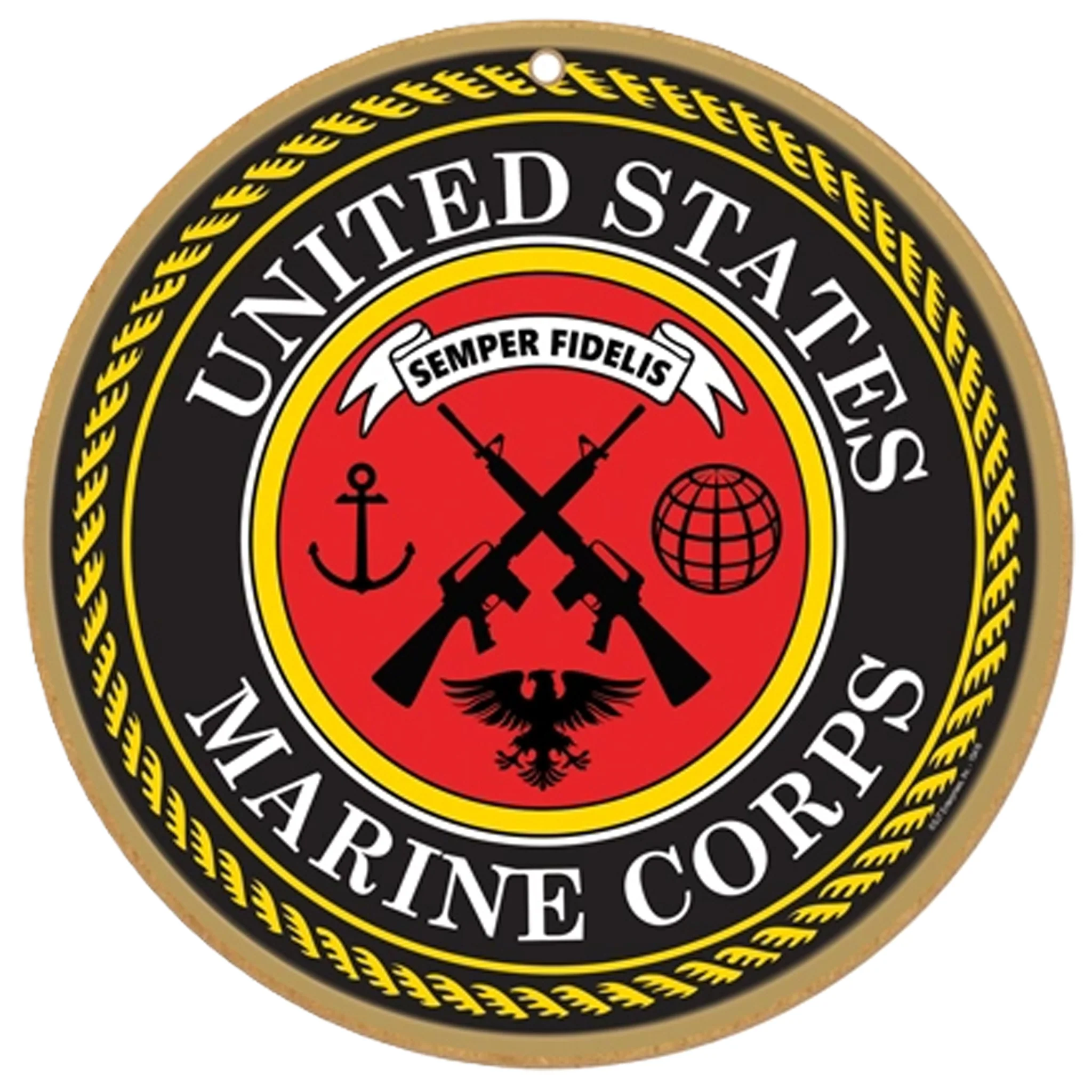 United States Marine Corps Logo 10" Wood Sign