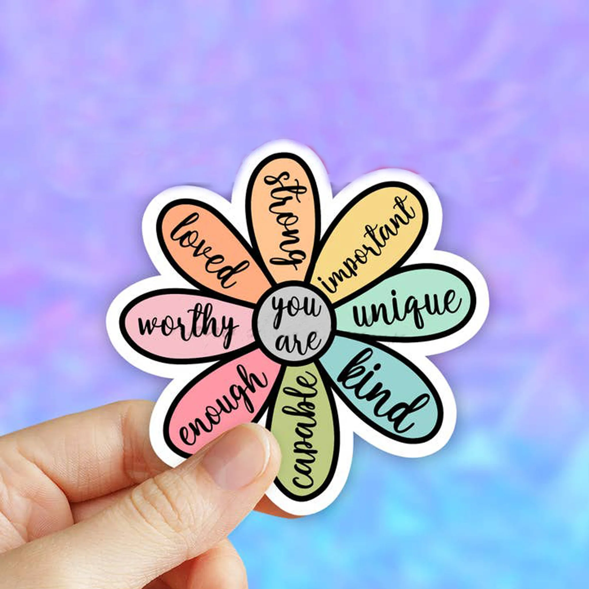 You Are Strong Motivational Vinyl Sticker - Image 2