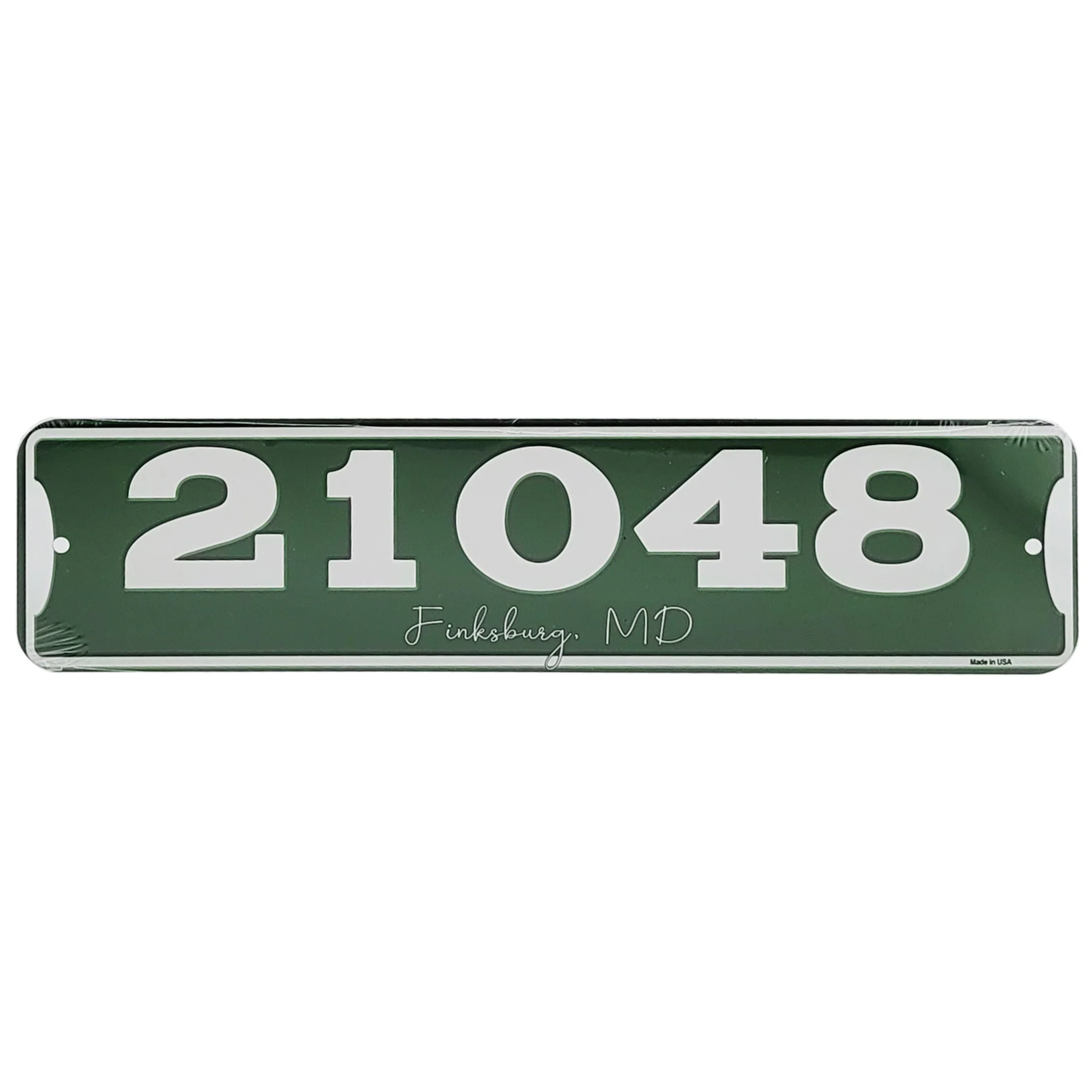Zip Code & Town Aluminum Signs - Assorted - Image 4