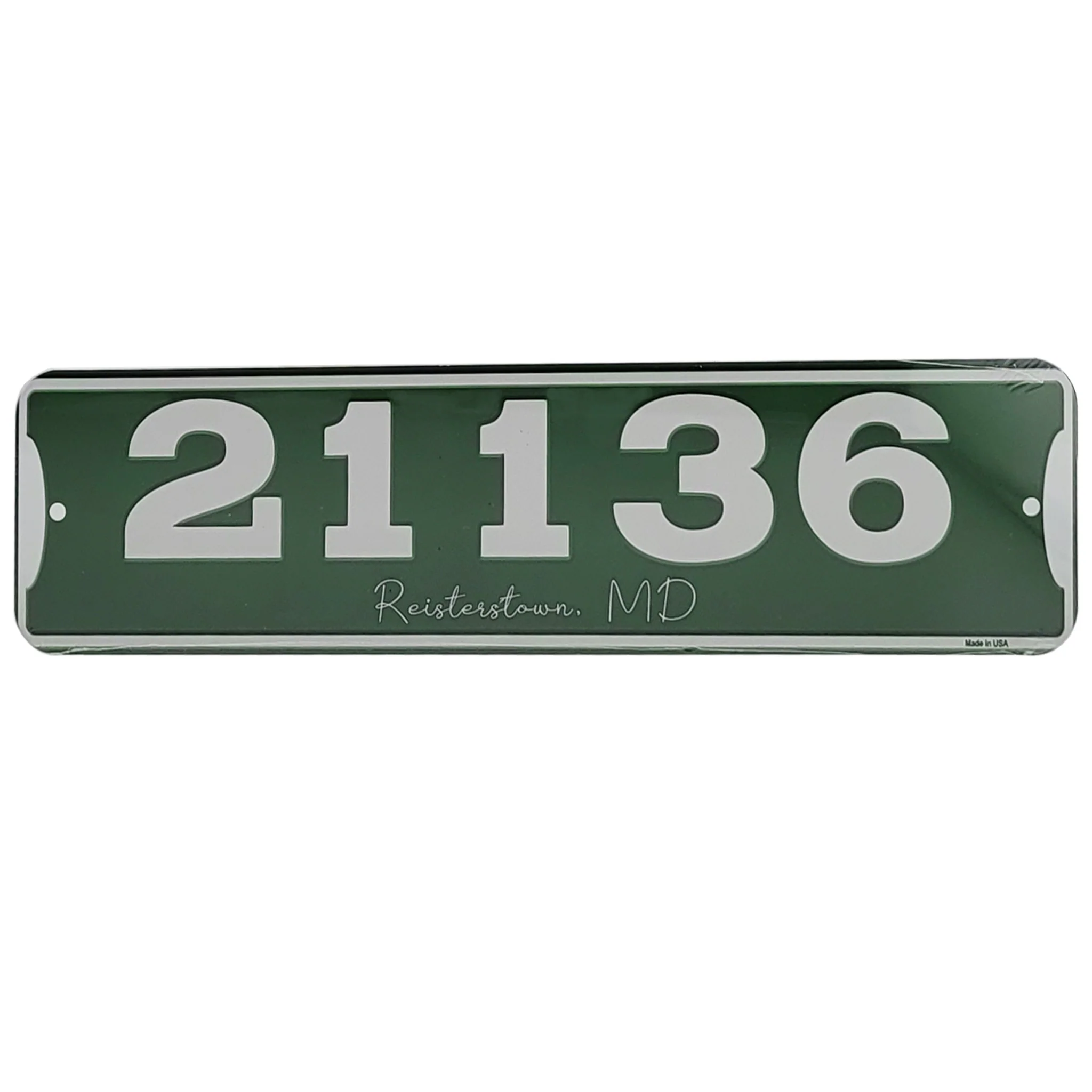 Zip Code & Town Aluminum Signs - Assorted - Image 5