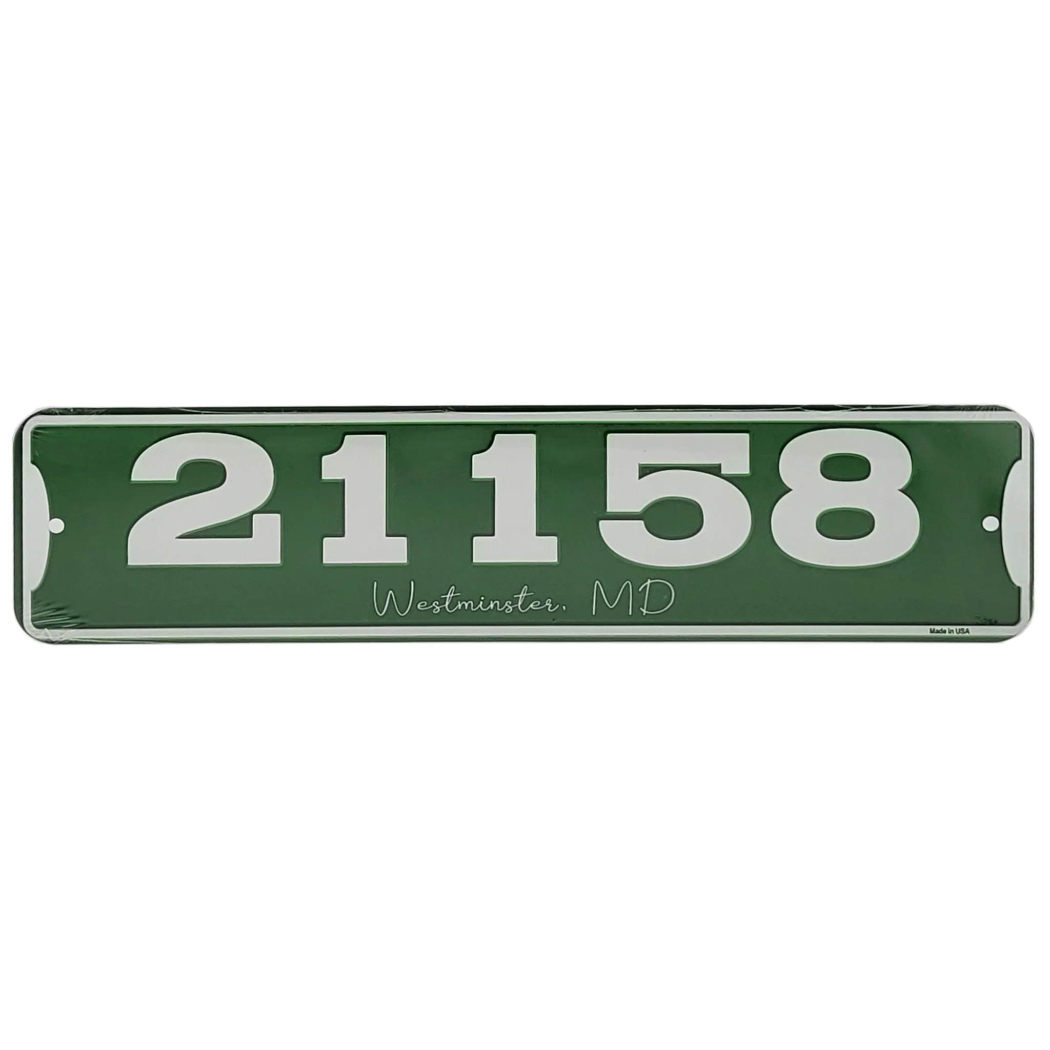 Zip Code & Town Aluminum Signs - Assorted - Image 7